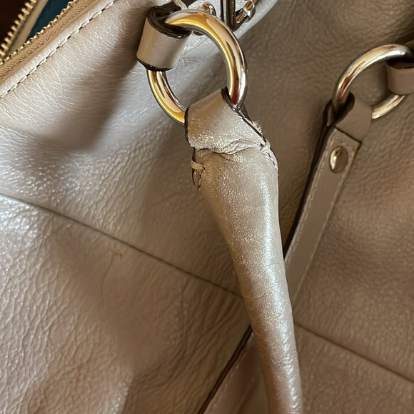 Coach Taupe-Grey Leather Saddle/Shoulder Bag - Picture 11 of 13